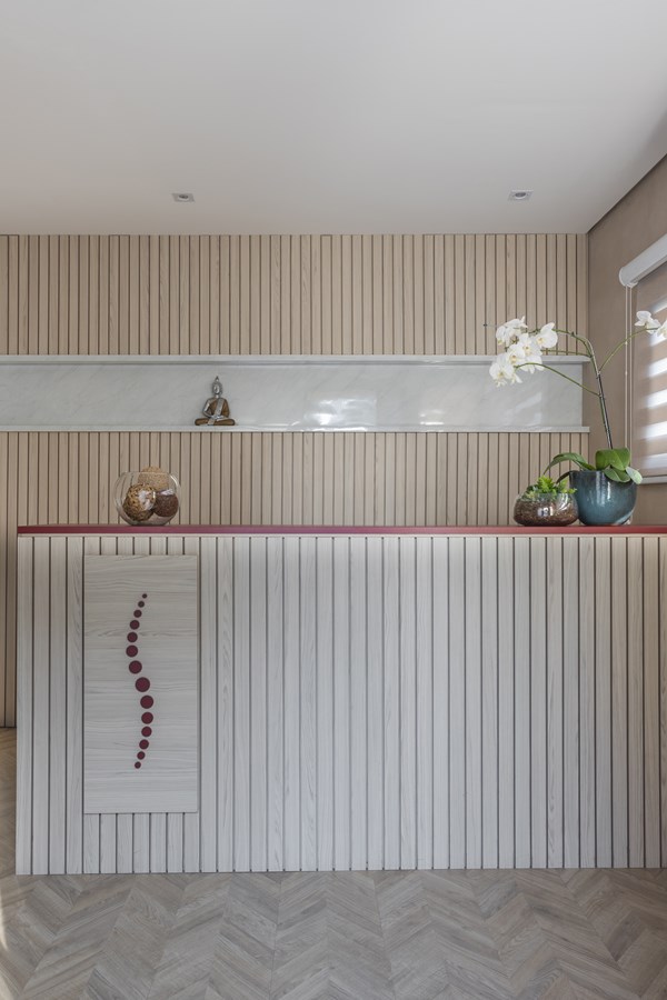 recepção da clinica