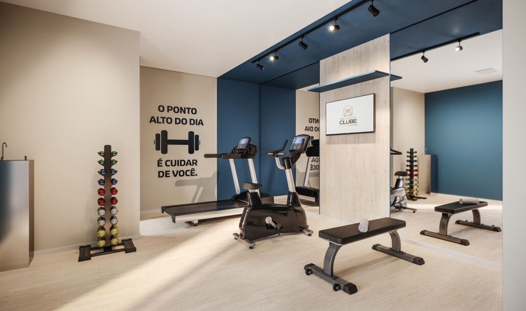 academia com aparelhos