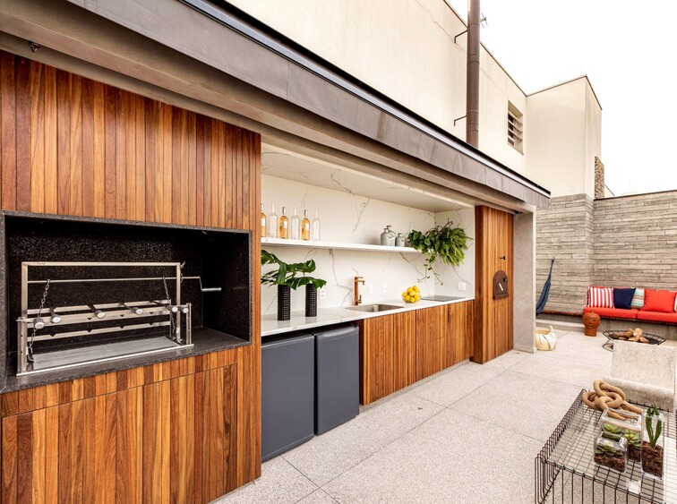 cozinha na cobertura